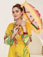 Load image into Gallery viewer, Bin Dawood - Ayesha Samia 3pc Unstitched Embroidered Digital Printed Luxury Lawn Suit D-10
