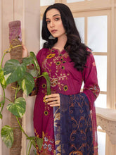 Load image into Gallery viewer, Bin Dawood Zara Sara 3pc Unstitched Embroidered Digital Printed Luxury Lawn Suit DZS-03
