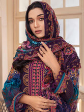 Load image into Gallery viewer, Bin Dawood Zara Sara 3pc Unstitched Embroidered Digital Printed Luxury Lawn Suit DZS-08
