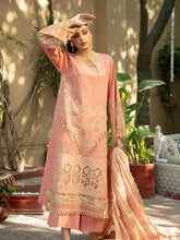 Load image into Gallery viewer, Bin Ilyas Dastak 3pc Unstitched Luxury Embroidered Festive Lawn Suit D12-B
