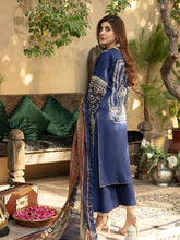Load image into Gallery viewer, Bin Ilyas Dastak 3pc Unstitched Luxury Embroidered Festive Lawn Suit D14-B
