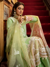 Load image into Gallery viewer, Bin ilyas ‐ Mor Mahal Ki Raniyan Unstitched Luxury Suit - MMR 004A
