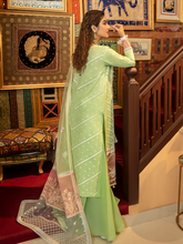 Load image into Gallery viewer, Bin ilyas ‐ Mor Mahal Ki Raniyan Unstitched Luxury Suit - MMR 004A
