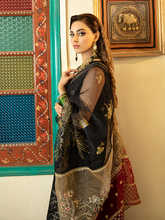 Load image into Gallery viewer, Bin ilyas ‐ Mor Mahal Ki Raniyan Unstitched Luxury Suit - MMR 004B
