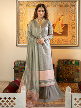 Load image into Gallery viewer, Bin ilyas ‐ Mor Mahal Ki Raniyan Unstitched Luxury Suit - MMR 007A
