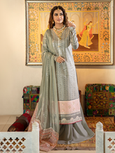 Load image into Gallery viewer, Bin ilyas ‐ Mor Mahal Ki Raniyan Unstitched Luxury Suit - MMR 007A
