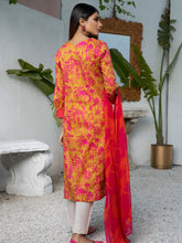 Load image into Gallery viewer, Unstitched Printed Lawn 2pc Suit (Code:U1586-2PC-YELLOW)

