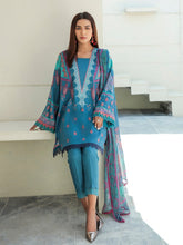 Load image into Gallery viewer, Florent Everyday Wear 3pc Unstitched Digital Printed Lawn Suit FL-P5A
