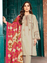 Load image into Gallery viewer, Unstitched Lawn 2pc Suit (Code:U0936-2PC-BEIGE)
