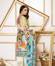 Load image into Gallery viewer, 3 pc Unstitched Embroidered Printed Lawn Suiting - Tawakkal Fabrics
