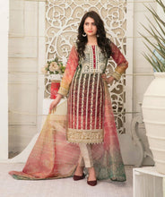 Load image into Gallery viewer, 3 pc Unstitched Heavy Embroidered Masuri Suits by Tawakkal Fabrics
