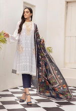 Load image into Gallery viewer, 3 pc Unstitched Chikankari Embroidered Fancy Lawn Suit - Shaista
