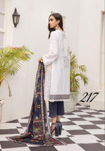 Load image into Gallery viewer, 3 pc Unstitched Chikankari Embroidered Fancy Lawn Suit - Shaista

