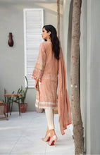 Load image into Gallery viewer, 3 pc Unstitched Digital Printed Embroidered Lawn Suit - RajBari
