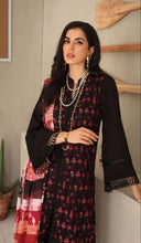 Load image into Gallery viewer, 3 pc Unstitched Digital Printed Embroidered Lawn Suit - RajBari
