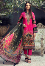 Load image into Gallery viewer, Neon Rose 3 pc Unstitched Embroidered Lawn Suiting - UMESHA
