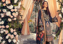 Load image into Gallery viewer, Raspberry 3 pc Unstitched Embroidered Lawn Suiting - UMESHA
