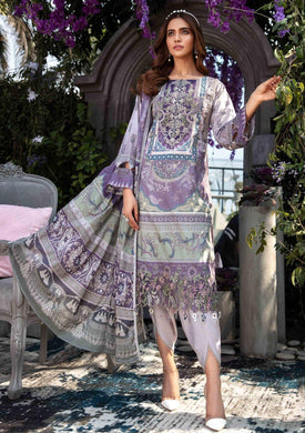 Blooming Lili 3 pc Unstitched Embroidered Lawn Suit