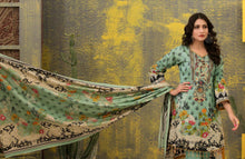 Load image into Gallery viewer, 3 pc Unstitched Embroidered Lawn Suit by Tawakkal Fabrics
