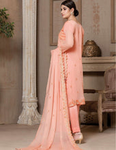 Load image into Gallery viewer, 3 pc Unstitched Fancy Embroidered Chiffon Suit
