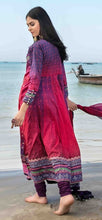 Load image into Gallery viewer, 3 pc Unstitched Embroidered Chunri Printed Lawn Suit by Tawakkal Fabrics
