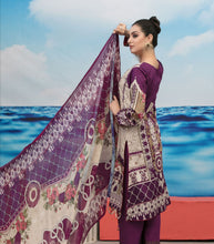 Load image into Gallery viewer, 3 pc Unstitched Embroidered Printed Lawn Suiting - Tawakkal Fabrics
