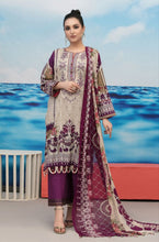 Load image into Gallery viewer, 3 pc Unstitched Embroidered Printed Lawn Suiting - Tawakkal Fabrics
