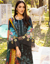 Load image into Gallery viewer, Raabi 3 pc Unstitched Luxury Embroidered Fancy Lawn Suit
