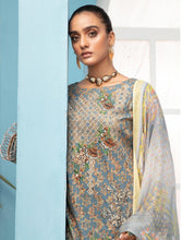 Load image into Gallery viewer, 3 pc Unstitched Chikankari Embroidered Fancy Lawn Suit - Shaista
