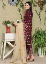 Load image into Gallery viewer, 3 pc Unstitched Fully Embroidered Luxury Cotton Suit
