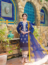 Load image into Gallery viewer, 3 pc Unstitched Chikankari Heavy Embroidered Lawn Suit
