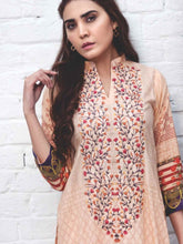 Load image into Gallery viewer, 3 pc Unstitched Digital Printed Embroidered Lawn Suit by Rashid-Tex
