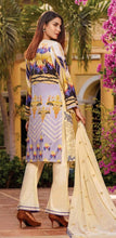 Load image into Gallery viewer, 3 pc Unstitched Luxury Embroidered Fancy Lawn Suit by Motis
