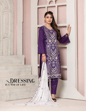 Load image into Gallery viewer, Bin Hameed 3 pc Unstitched Luxury Embroidered Fancy Lawn Suit
