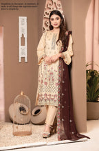 Load image into Gallery viewer, Bin Hameed 3 pc Unstitched Luxury Embroidered Fancy Lawn Suit
