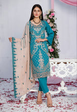 Load image into Gallery viewer, Bin Hameed 3 pc Unstitched Heavy Embroidered Fancy Lawn Suit
