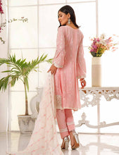Load image into Gallery viewer, 3 pc Unstitched Fully Embroidered Luxury Jacquard Lawn Suit
