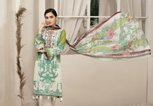 Load image into Gallery viewer, Renee 3 pc Unstitched Embroidered Printed Lawn Suiting
