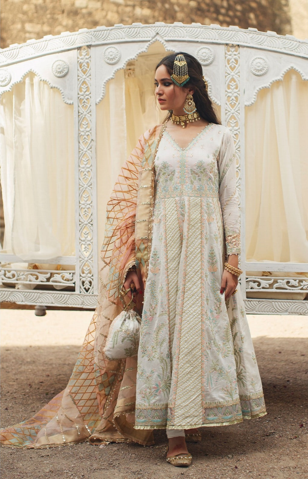 Qalamkar - Shadmani phir se - Designer wear - Formal Dress FF 06