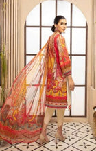 Load image into Gallery viewer, Vintage 3 pc Unstitched Chikankari Embroidered Digital Printed Lawn Suiting
