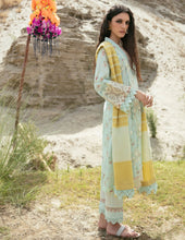 Load image into Gallery viewer, Qline 3pc Unstitched Luxury Lawn Suiting Code: EE 09
