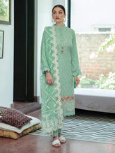 Load image into Gallery viewer, HALEEMA 3pc (Unstitched) Luxury Lawn Suiting AEE-07
