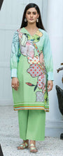 Load image into Gallery viewer, Unstitched Lawn Texture 2pc Suit (Code:U1446-2PC-GREEN)
