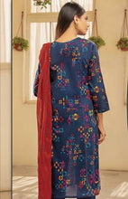 Load image into Gallery viewer, Unstitched Printed Lawn 2pc Suit (Code:U1580-2PC-BLUE)
