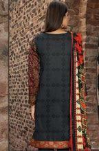 Load image into Gallery viewer, Unstitched Printed Lawn 3pc Suit (Code:U1461BLACK)
