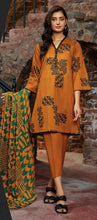 Load image into Gallery viewer, Unstitched Printed Lawn 3pc Suit (Code:U1513ORANGE)
