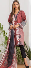 Load image into Gallery viewer, 3pc Unstitched Digital Printed Jacquard Lawn Suit DS01
