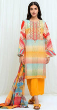 Load image into Gallery viewer, Carmine Ruby 3pc Unstitched Digital Printed Jacquard Lawn Suit
