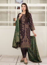 Load image into Gallery viewer, Ezlyn 3 pc Unstitched Banarsi Embroidered Lawn Suits by Tawakkal Fabrics
