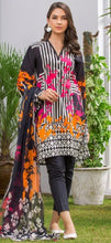 Load image into Gallery viewer, 3pc Unstitched Digital Printed Jacquard Lawn Suit DS06
